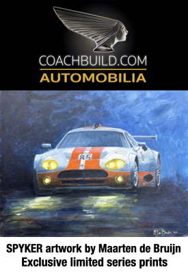Spyker Artwork by Maarten De Bruijn