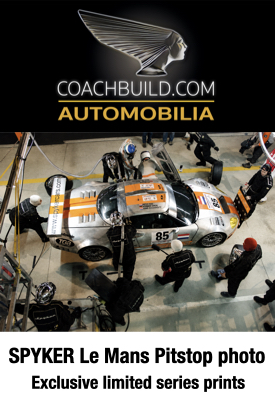 Spyker D12R Pitstop